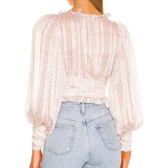 For Love and Lemons Natalie Crop Top NWT — Size Small - Picture 2 of 9
